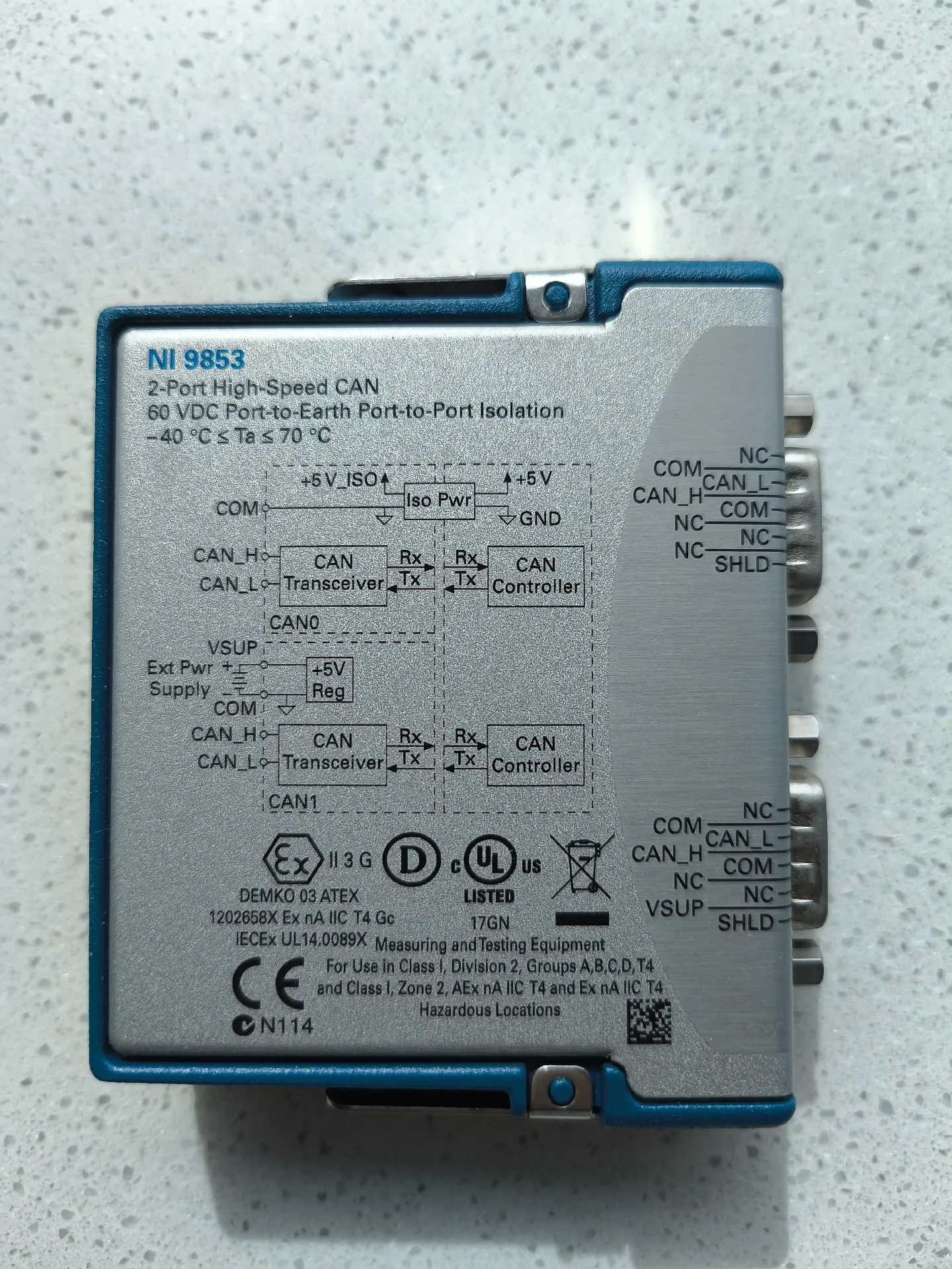 NI-9853 Module, The Function Is Ok, You Need To Place An Order Directly, The Physical Picture.