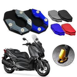 Motorcycle Accessories Kickstand Foot Side Stand Extension Pad 5 colors For YAMAHA XMAX300 XMAX 300 X MAX 300 xamx 2015-2024