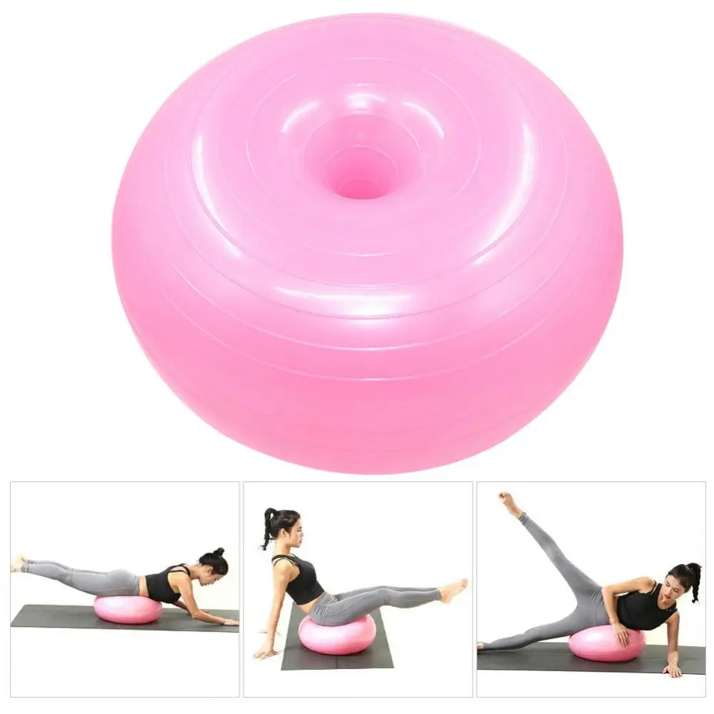 Yoga Ball Inflatable 50cm Donut Gym Exercise Workout Fitness Pilates Balance Yoga Ball