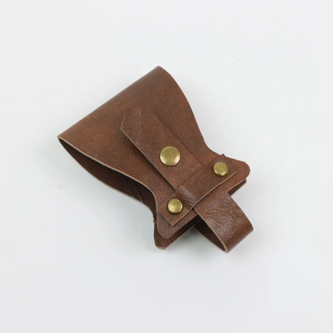 Mittelalterlicher Wikinger-Gürtel aus PU-Leder, Einfacher Retro-Wandergürtel mit Becherhalter, Mittelalterliches Wikinger-Kostüm Zubehör – Detail 10
