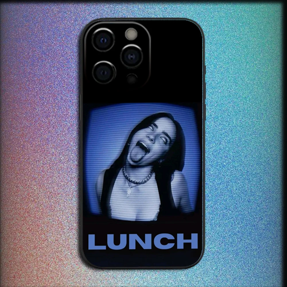 SINGER LUNCH B-BILLIES Phone Case For iPhone 16,15,14,13,12,11,Pro,X,XS,Max,XR,Plus,Mini Soft Black Cover - náhled 2