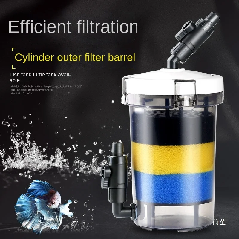 

Ультра-тихий предварительный фильтр, биохимический аквариумный фильтр, бочонок, прозрачный внешний фильтр для аквариума, ведро для водных срезов