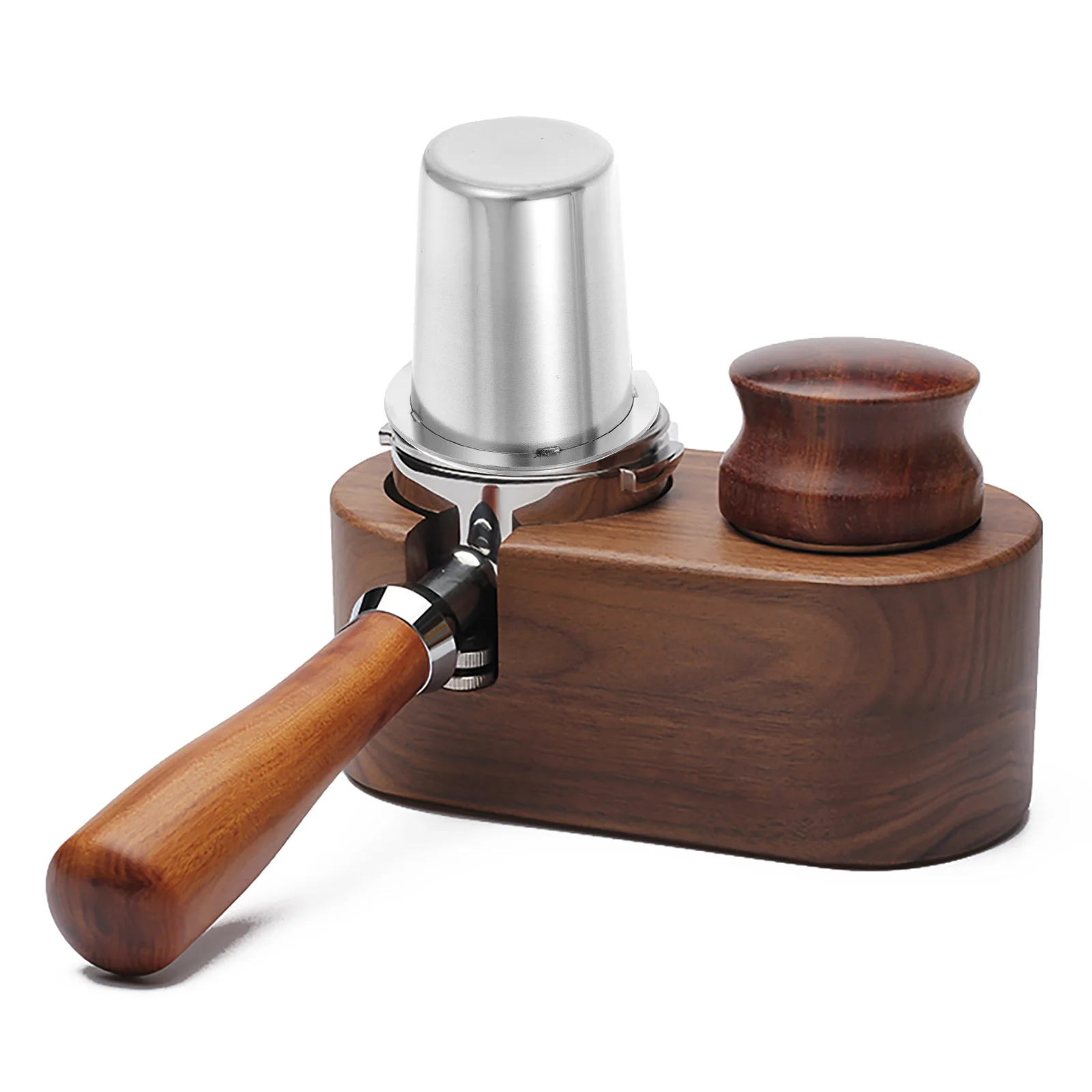 

Coffee Machine Dosing Cup Stainless Steel Flat Bottom For Espresso Machine Coffee Making Tool Powder Feeder Part