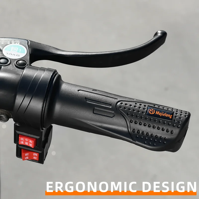 Electric tricycle rotary throttle speed handle, bicycle riding speed grip, electric skateboard component reverse cruise switch