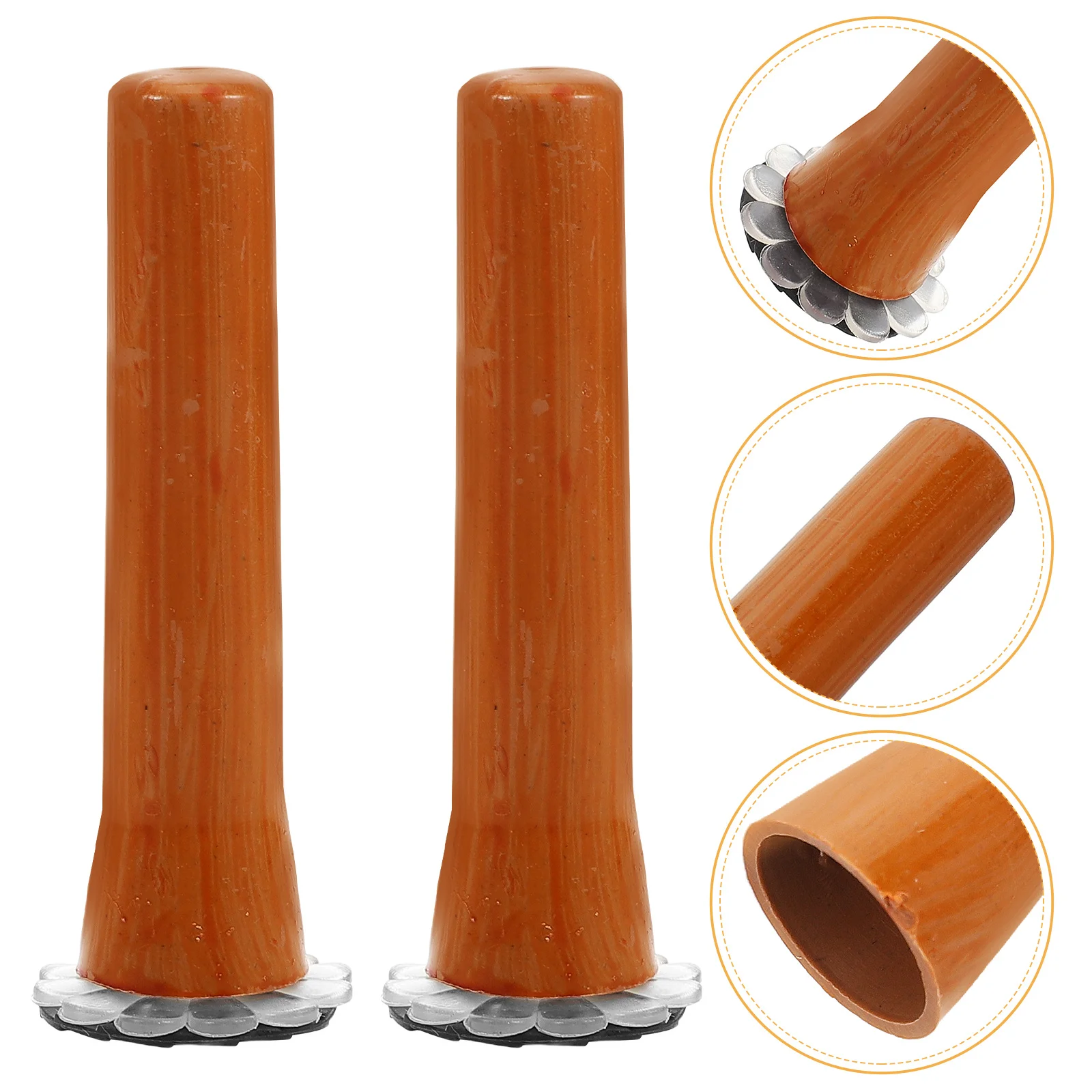 

2pcs Replacement Tips Caps Universal Plastic End Covers For Long Pole Cane Sun Umbrellas Patio Umbrella Parts Outdoor Umbrella