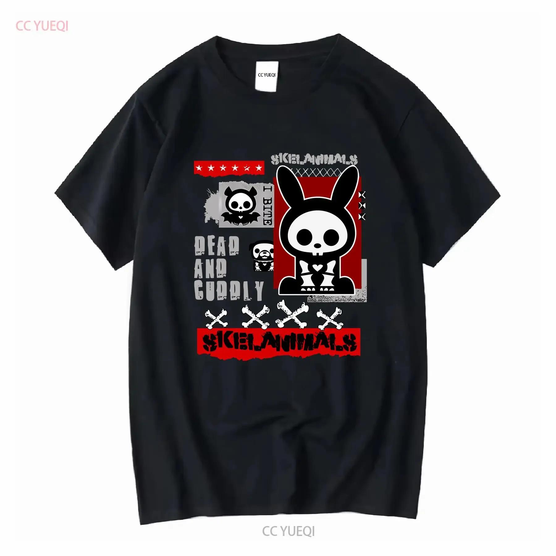 Skelanimals Dead And Cuddly T Shirt NEW SALE vintage Washed Versatile Stretched Stylish Top For Everyday Wear graphic Unisex