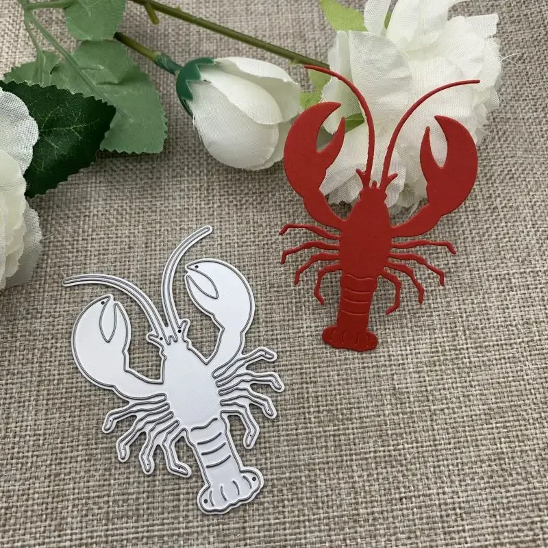 

Металлические вырубные формы для декоративной резки в виде омаров для скрапбукинга, тиснения и рукоделия