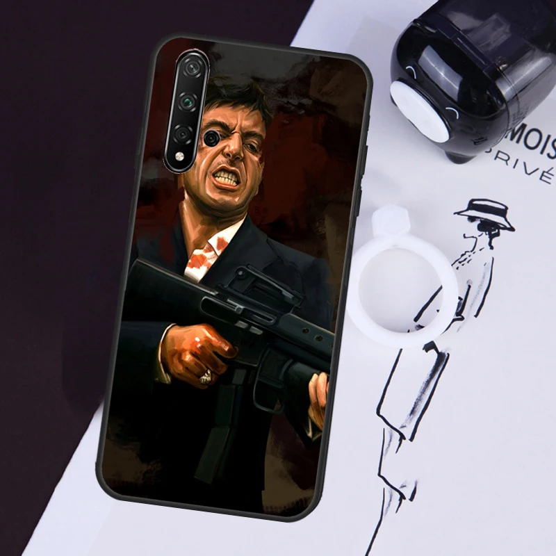 Tony Montana Scarface Al Pacino Case For Huawei Nova 10 9 SE 11 Pro 5T 11i 8i 3i Y60 Y61 Y70 Y90 Y91 P20 P30 P40 Lite Cover