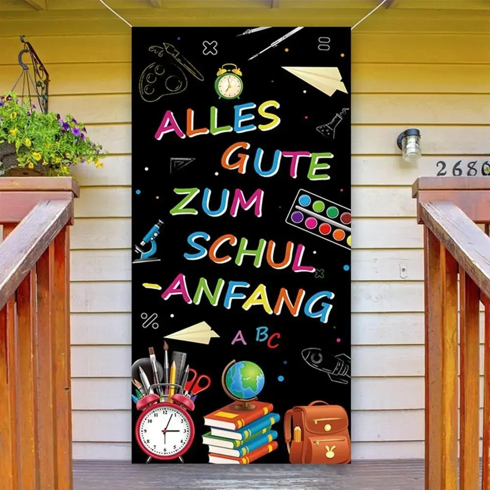 

1Pcs 90x185cm Background Banne Polyester Back to School Decoration Banner for Back to School Decoration Supplies