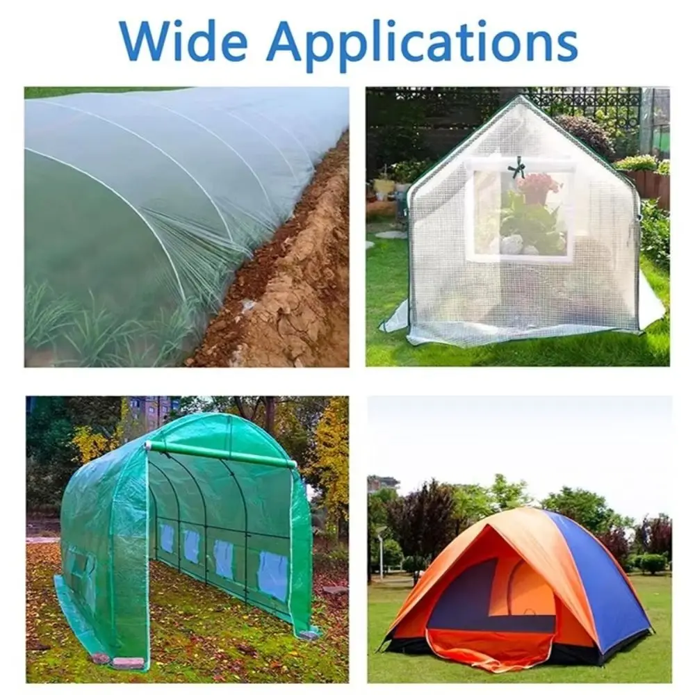 Seaming UV Resistant Film Repair Tape Transparent Strong Adhesion Greenhouse Repair Patch Plastic Sheeting Tape