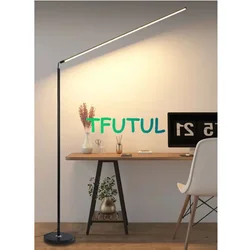 Remote Control Dimmable Led Floor Lamp for Living Room Bedroom Bedside Lamps Vertical Table Light Piano Study Lights Home Decora