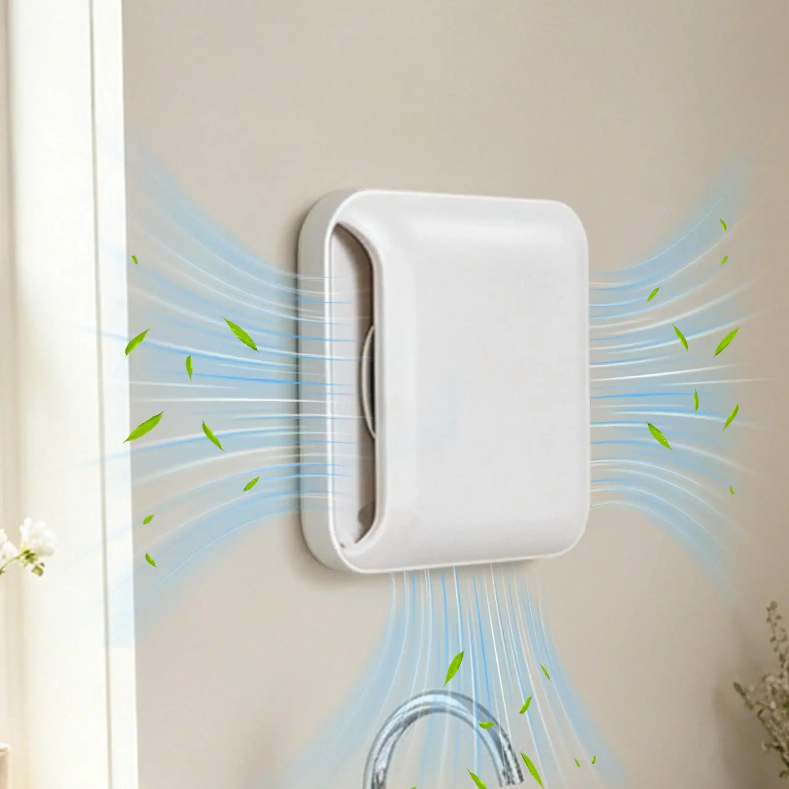 Wall Vent Kit Through Wall Exhaust Intake Set Airflow Ventilation Kit for Home Bathroom Kitchen Laundry Garage Basement Attic