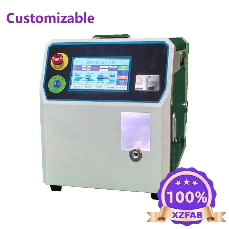 Factory Direct 2026 Semi Auto Terminal Crimper Crimping Machine Multi Stripping Modes High Precision Crimping Solution Wire
