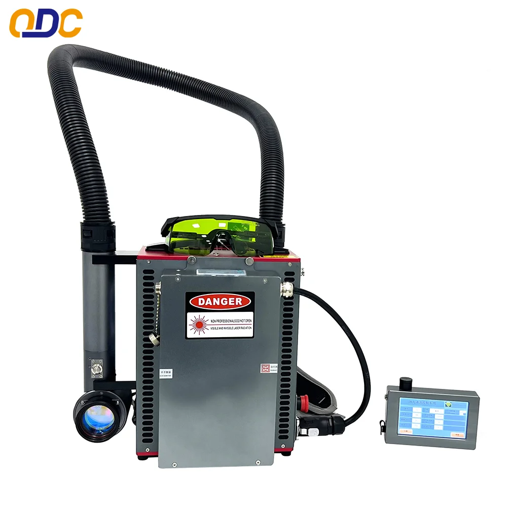 

Hot Products 50w Portable Backpack Pulse Fiber Laser Cleaning Machine To Remove Rust And Paint