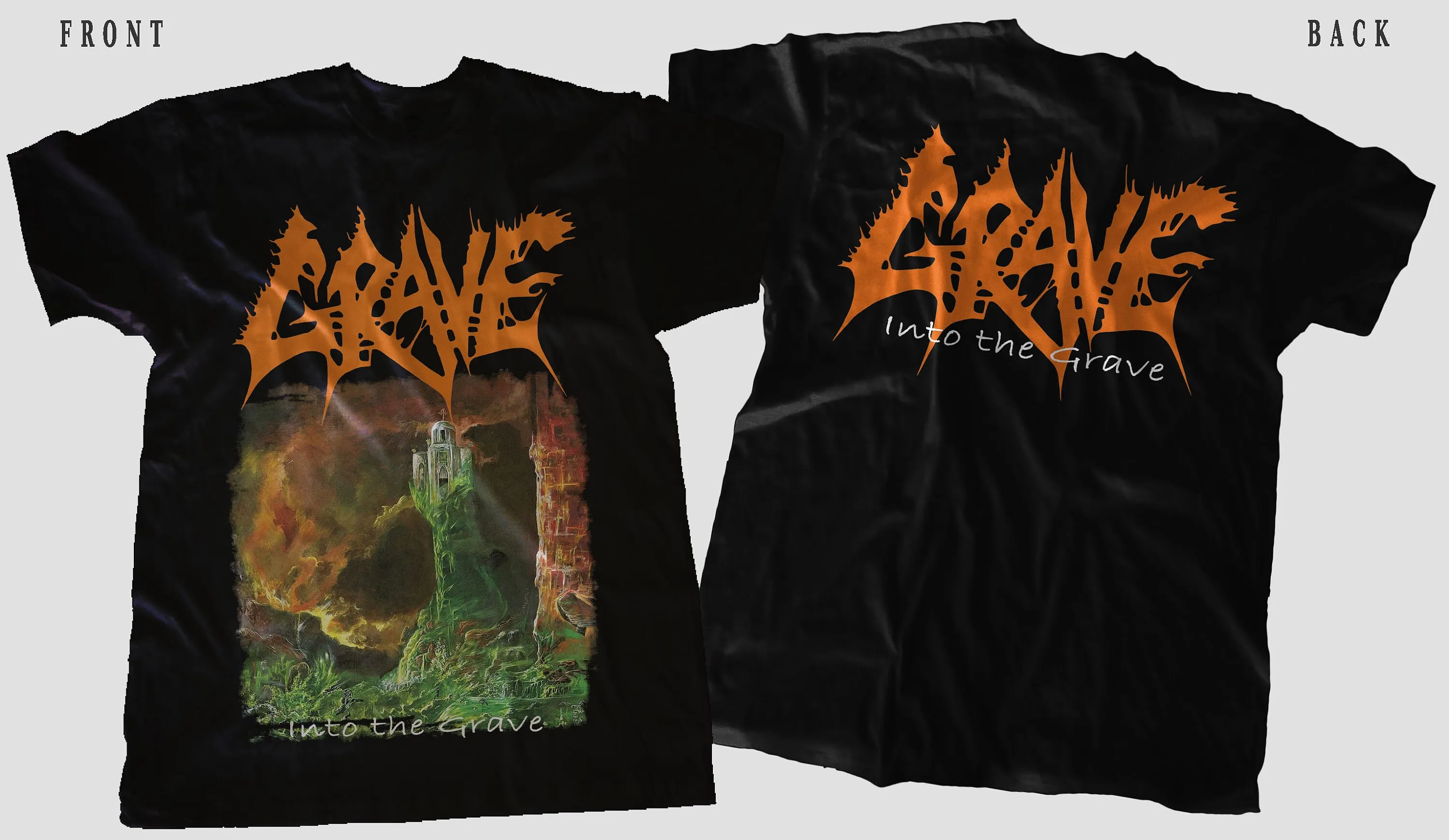 New D T G Printed Shirt Grave Into The Size S M L Xl 2 3 4 5 6 7Xl