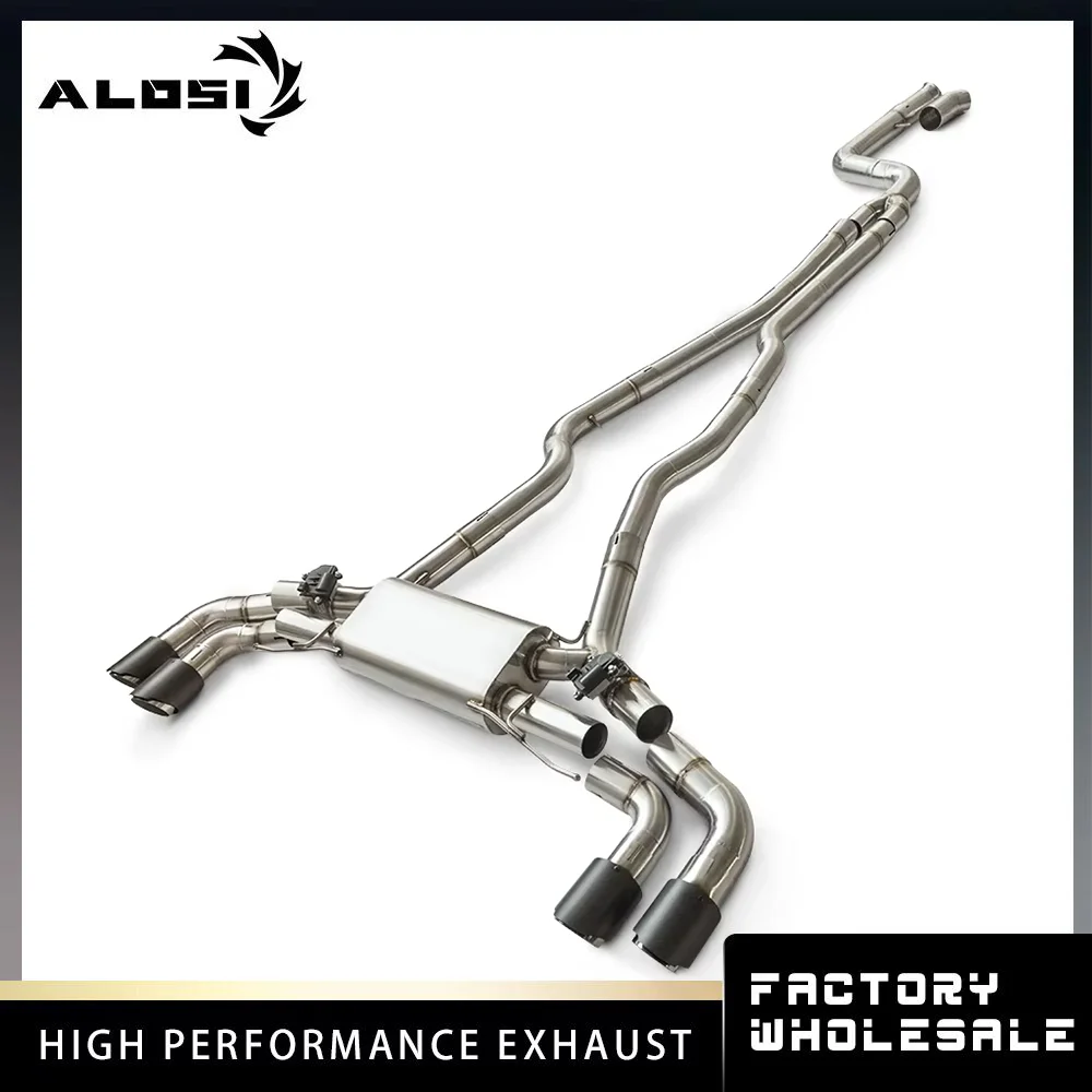 

Интеллектуальный клапан Cat Back Exhaust для BMW M340i/M340 3.0T 2019-2024, высокопроизводительная модификация выхлопной системы, идеальная установка