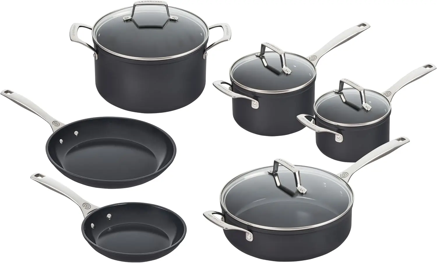 Essential Non-Stick Ceramic 10 Pc. Cookware Set