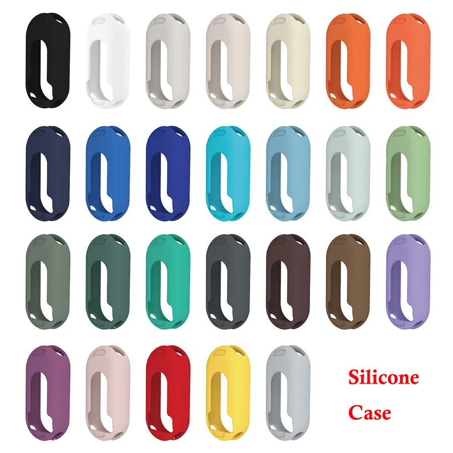 Soft Silicone Case for Xiaomi Band 10 9 8 NFC Bracelet Case Elastic Bumper Protective Cover for Xiaomi Mi Band 8 9 10 Bracelet