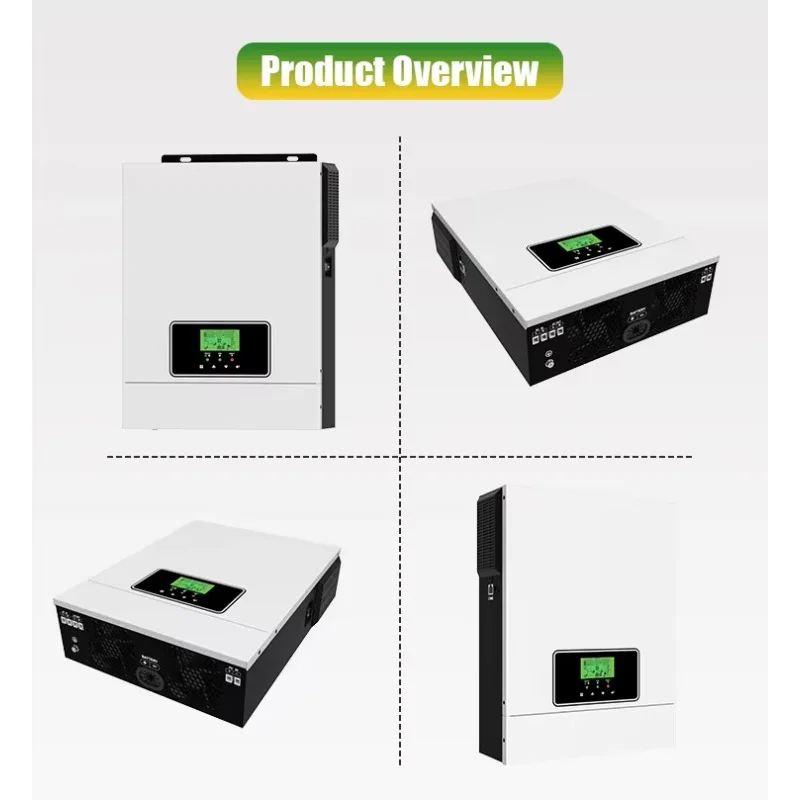 NML 2000W solar inverter with 98% efficiency  supports multiple batteries, dust-resistant and smart charging design.