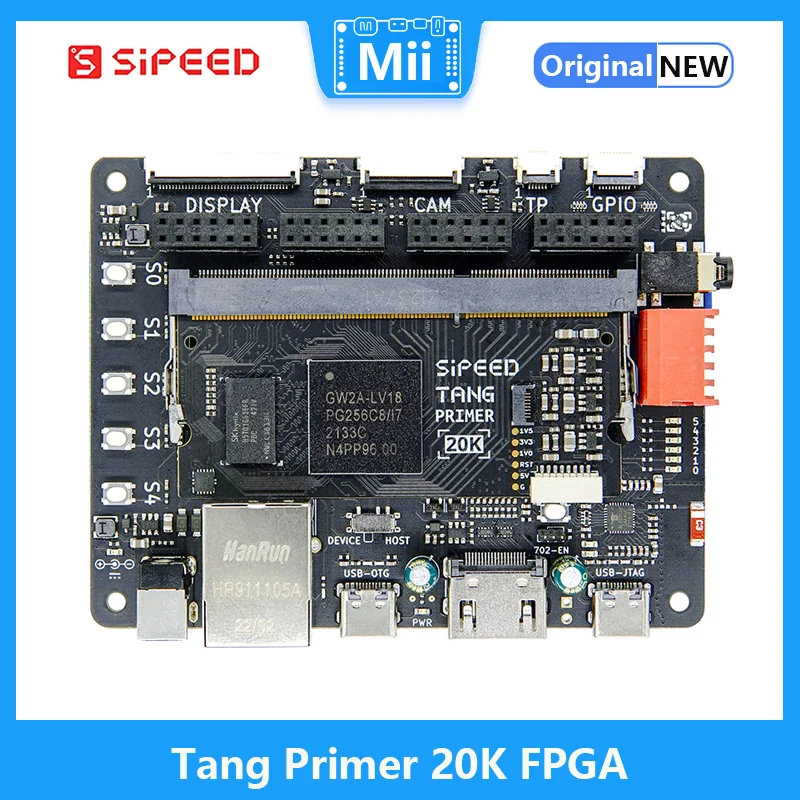 

Sipeed Tang Primer 20K GOWIN GW2A FPGA GoAI Core Board Minimum System