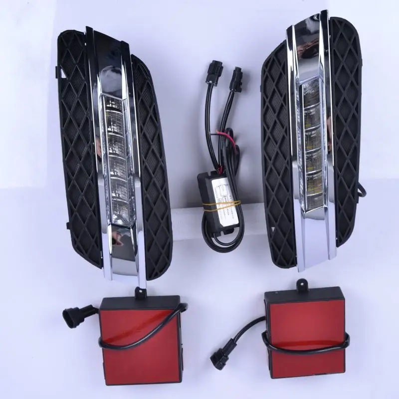 

SAAR Suitable for 2008 Mercedes-Benz W164 ML-Class ML350 280 320 500 Fog Lights LED Daytime Running Lights