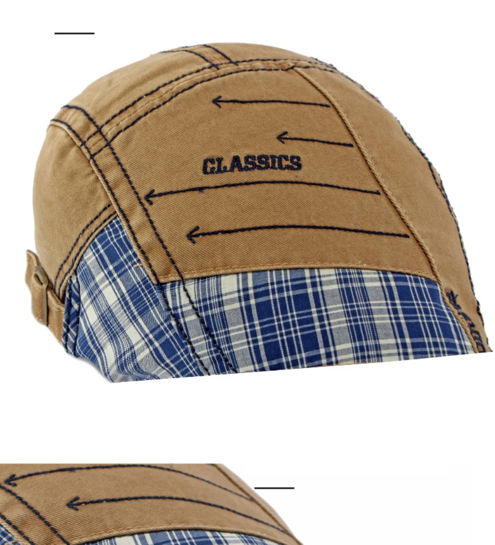 HT5143 Baskenmützen für Männer und Frauen Vintage Künstler Maler Baskenmütze Unisex Verstellbare Ivy Flachmütze 2026 Neue Frühling Sommer Herbst Baskenmütze – Detail 3