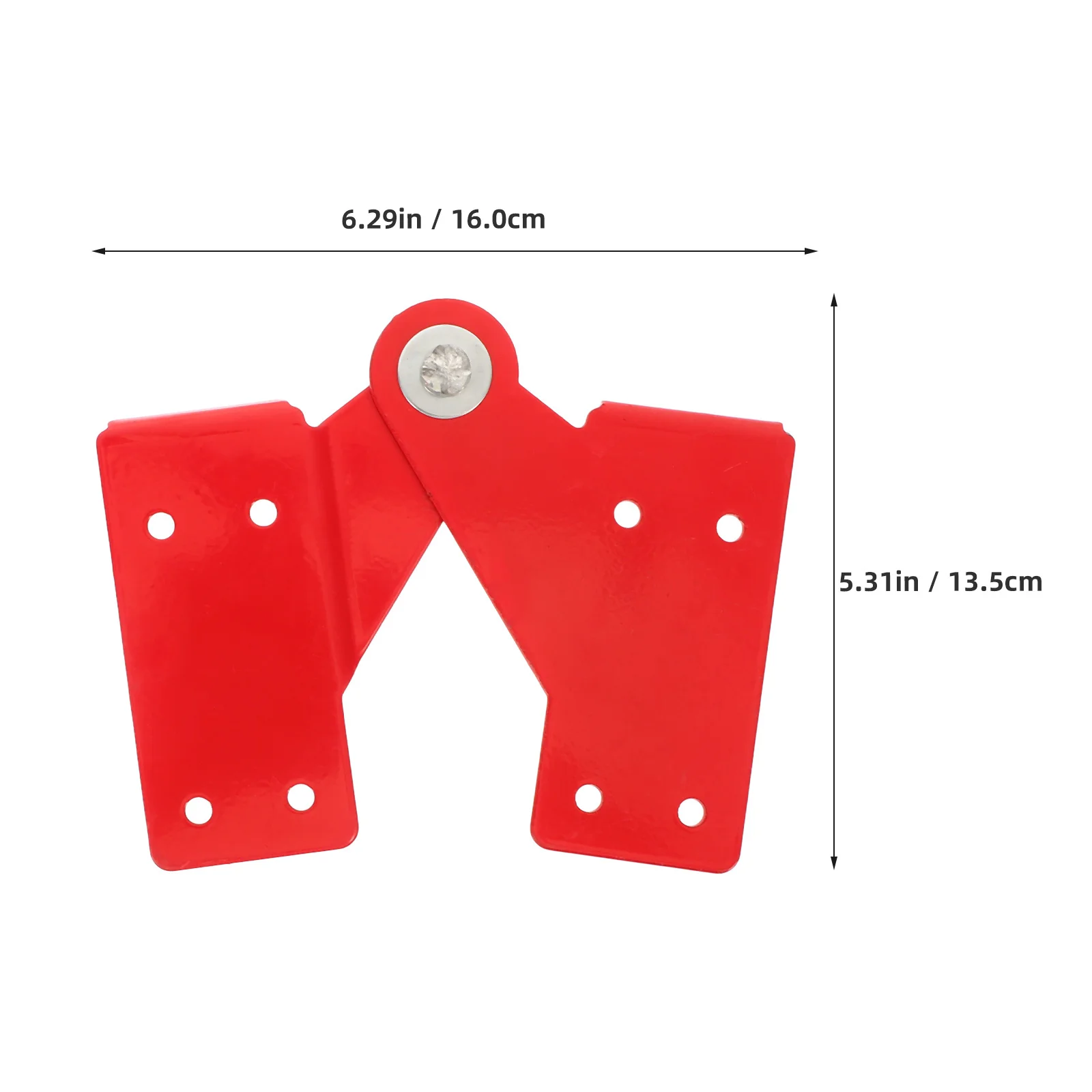 1Set Metal Ladder Hasp Hinge Folding Attic Stairs Replacement Parts Durable Lightweight Easy Storage Transport Engineering