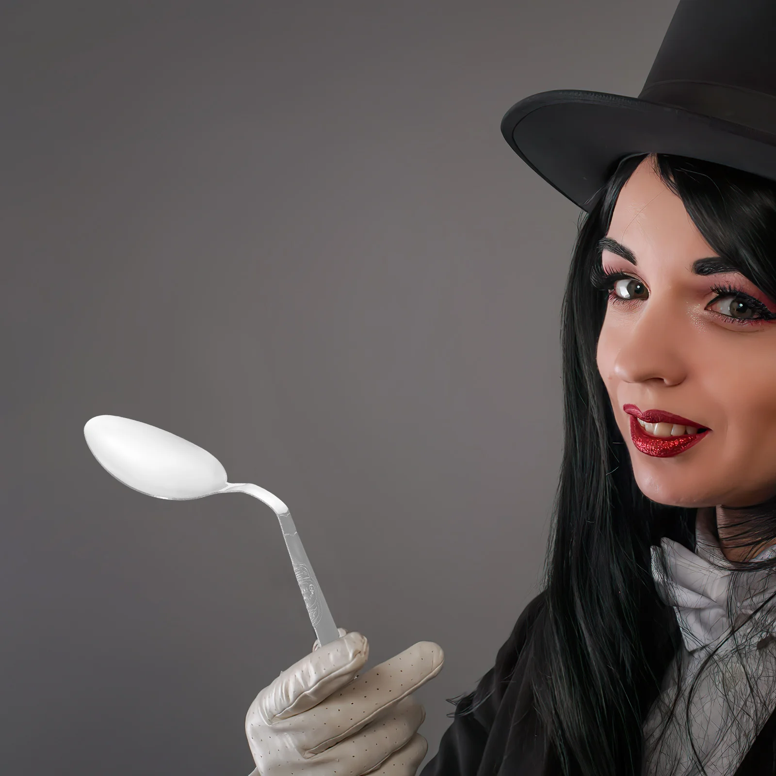 

12Pcs Bend Spoon Bending Props Tricks Stage Party Fun Durable Iron Easy Perform Confuse Audiences Stuff for Teens