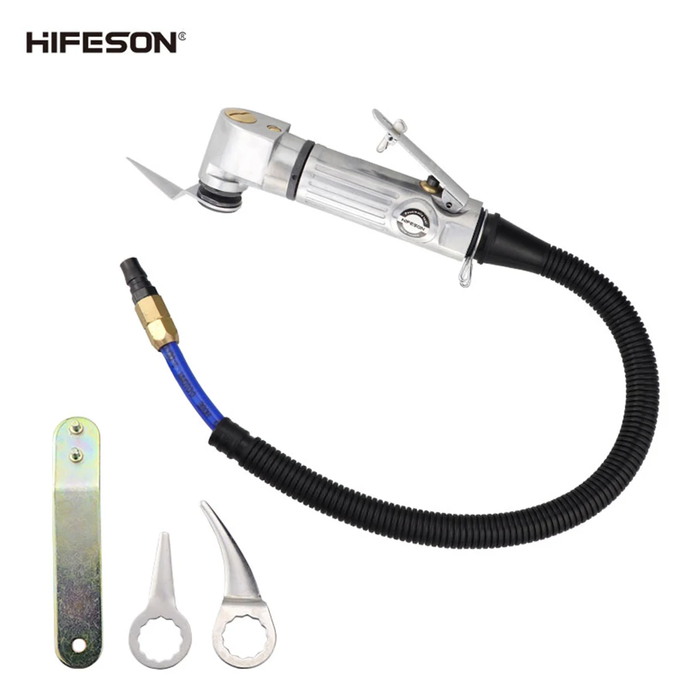 HIFESON Air Multifunction Window Glass Ceramic Hob Scraper Cleaner Tools Pneumatic Glass Silicone Cutting left and right stoke