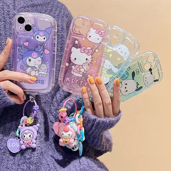 Sanrio Cartoon 3D Kuromi Hello Kitty Case Dla Honor 90 70 50 X8 X6 X6S X7 X7B X9B X9 X6A 9X Pro Magic 4 6 lite Cinnamoroll Cover
