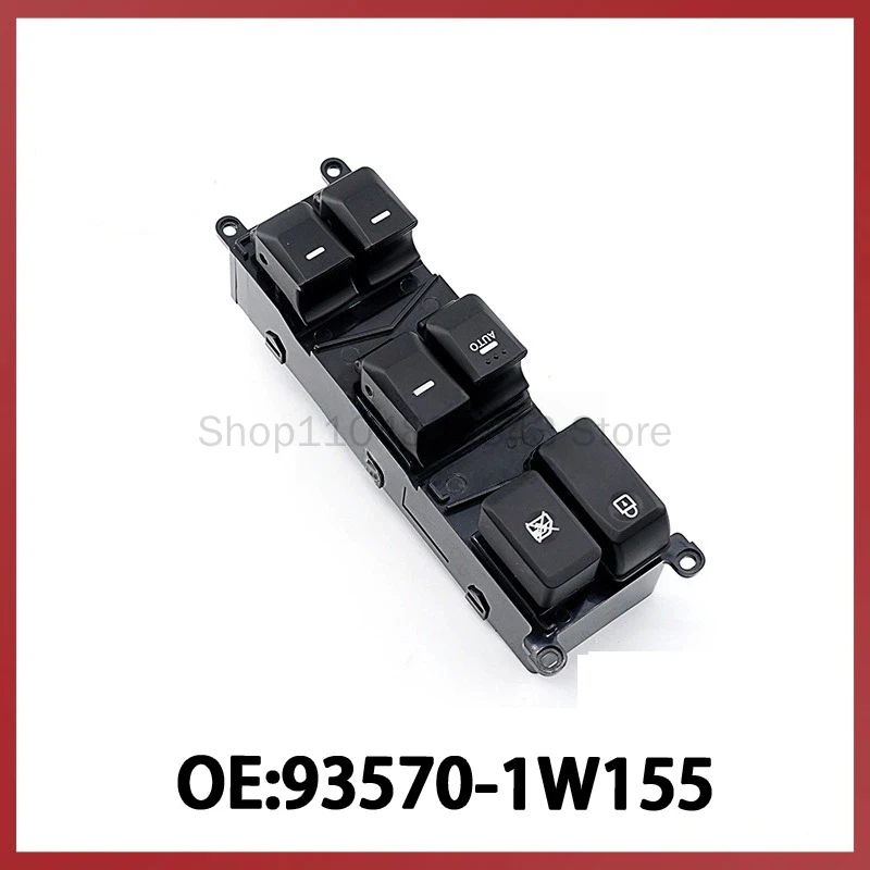 

Переключатель управления стеклоподъемником для Kia Rio, главный выключатель стеклоподъемника 93570-1W155