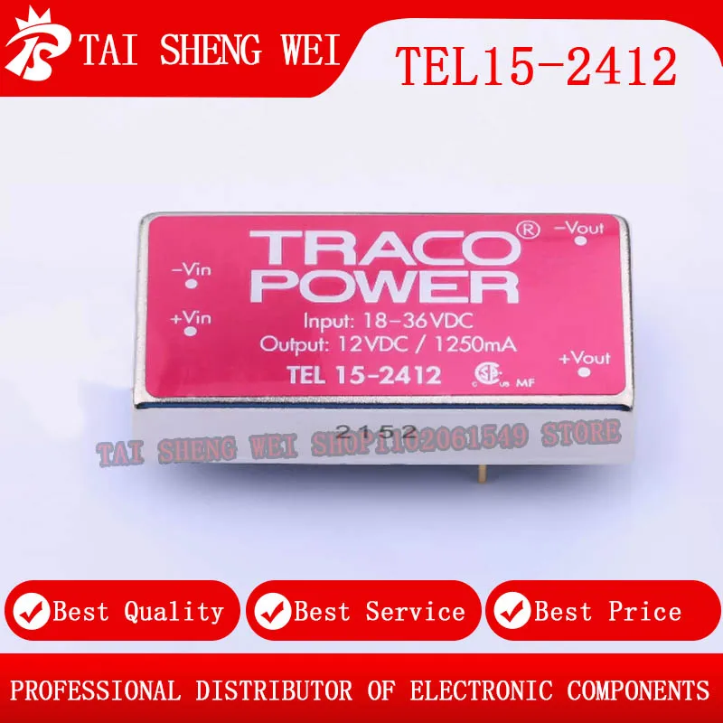 

1PCS TEL 15-2412 TEN 5-2423 TEN 15-2412 TEL15-2412 TEN15-2412 TEN5-2423 DC-DC DIP model New Original