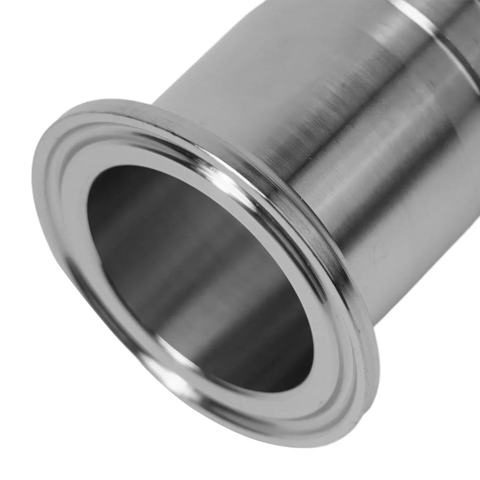 Sanitary Hose Barb Pipe Fitting Adapter 1.5 inch Tri Clamp to 1.5 inch Rubber Hose SS304 Stainless Steel for Fluid Handling