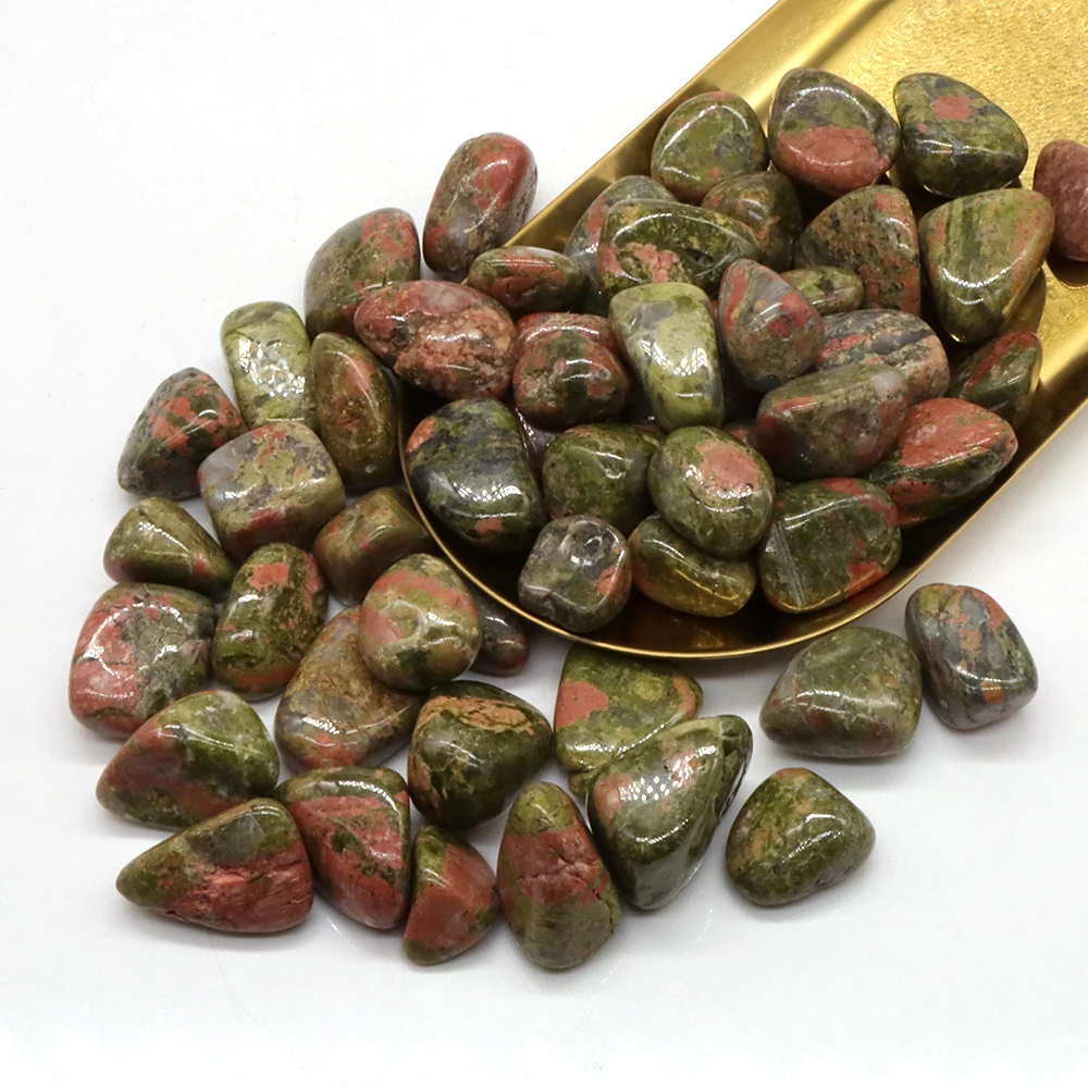 

Natural Bulk Crystal Stones Unakite Reiki Healing Polished Energy Chakra Beads Gravel Specimen Aquarium Collection