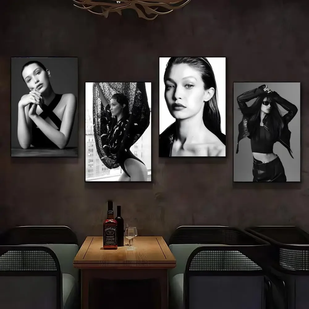 Celebrity Bella Hadid Poster Posters Anime Room Decor Decoration Movie Backpack Wall Interior Music Wall Art