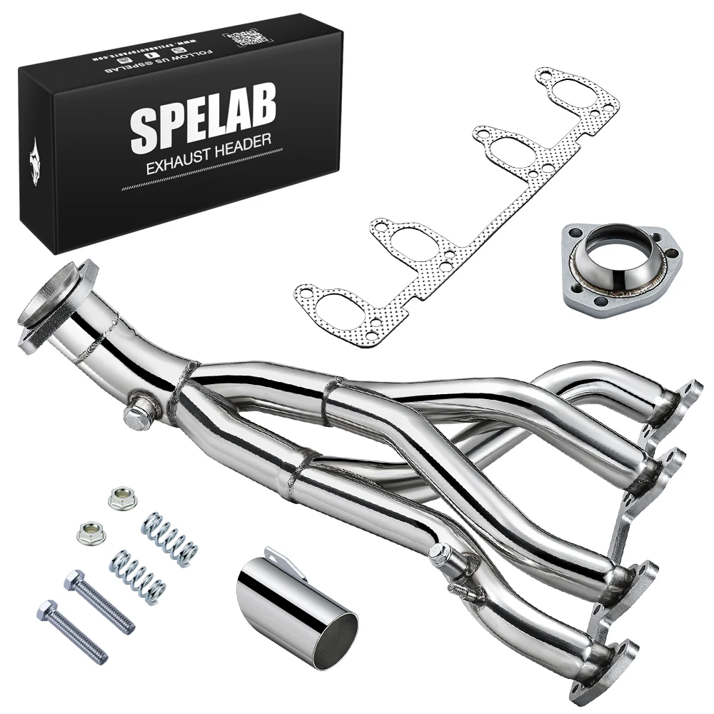 

Exhaust Manifold Headers for 1985-1998 VW Golf II III Mk2 Mk3 GTI Jetta 8V 1.8L 2.0L