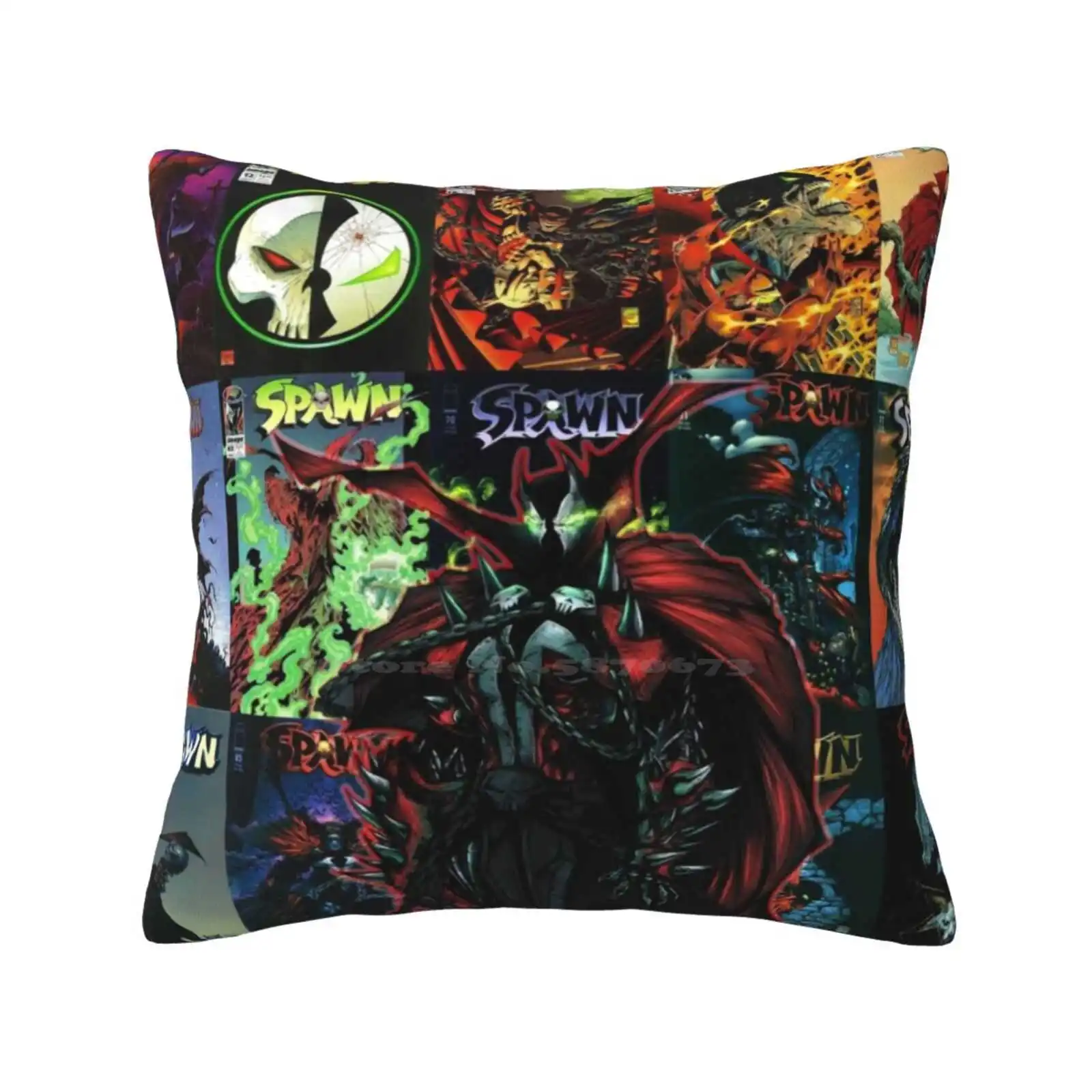 Pillows Case Bedroom Home Decoration Soawn Comic Book Hell Demon Geek Superhero