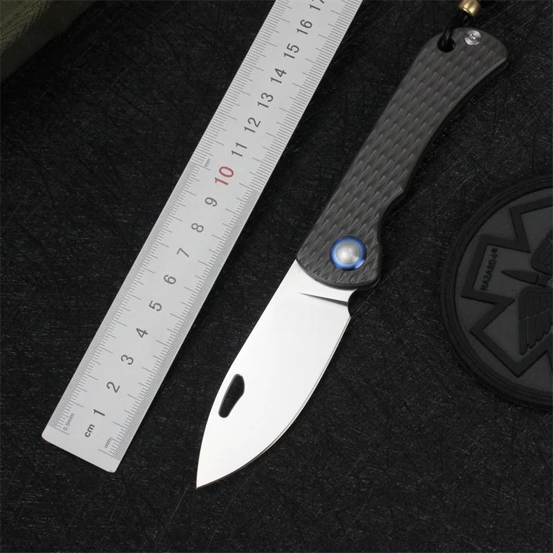 

Kesiwo Iron Armor Pocket Folding Knife D2 Blade Survival Steel Handle Kitchen Outdoor Portable EDC Fruit Fishing Camping Knife