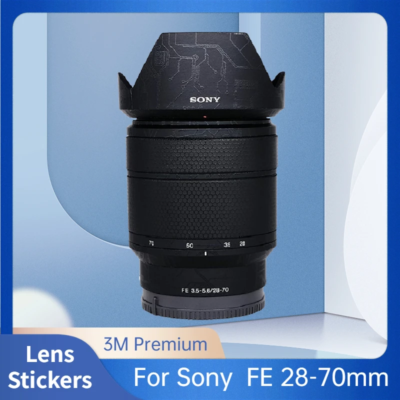 SEL2870 Camera Lens Sticker Coat Wrap Protective Film Body Decal Skin For Sony FE 28-70 28-70mm F3.5-5.6 OSS FE2870 FE2870MM