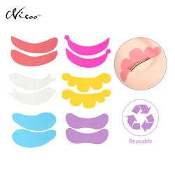 NICOO Reusable Silicone Eye Patches Eyelash Extension Patch Makeup Tools Lash Lift Pads Silicone Eye Pads for Eyelash Extension