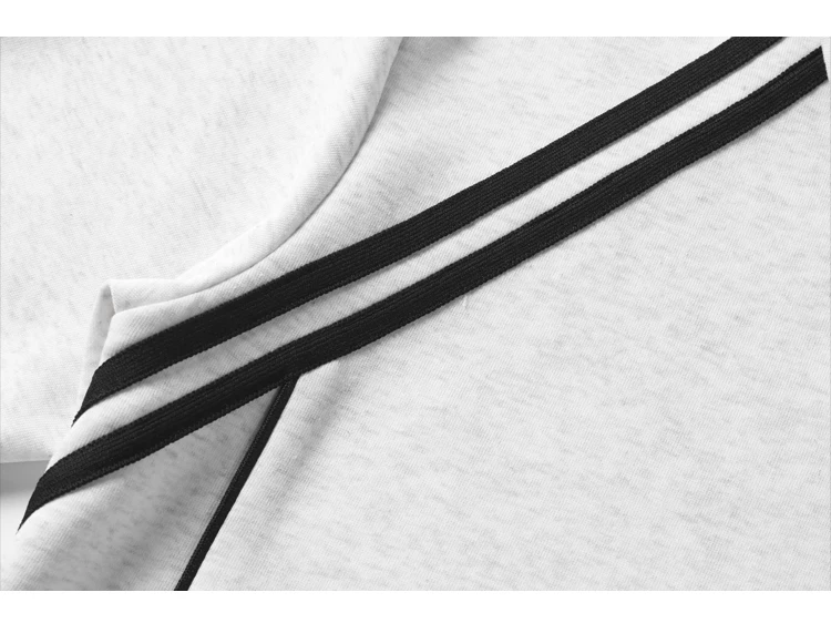 Herren-Polohemd mit Reverskragen, langen Ärmeln, Kontraststreifen-Design, lockerer Passform, weich, atmungsaktiv, Freizeithemd – Detail 13