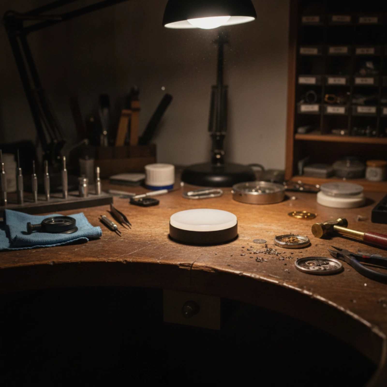 Watch Movement Pad Shielded Watch Repair Pad Non-Slip Stable for Watchmakers, Workbench
