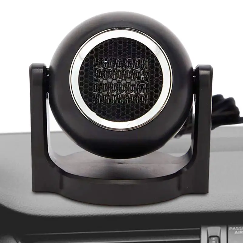 12V Car Air Heater Portable Car Heater 360 Rotary Heating Fan Window Defroster For Winter Warm Car Auto Accessories For SUVs