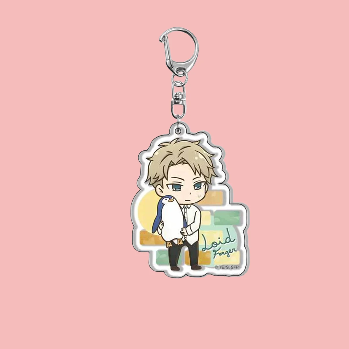 Anime Acrylic Keychain-SPY×FAMILY y2k Cartoon Character Pendant, Suitable for Bags and Keys,cosplay gifts Perfect Gift for Fans