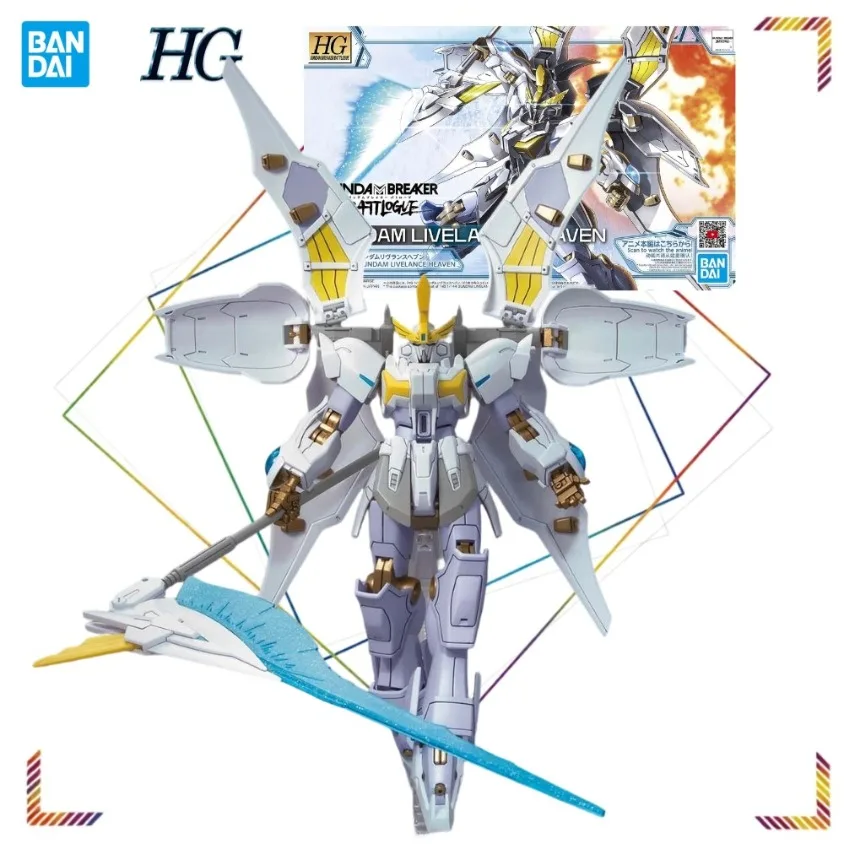 

Коллекционная модель BANDAI HG Gundam Livelance Heaven: Фигурка Gundam Breaker Battlogue, подарок, игрушка