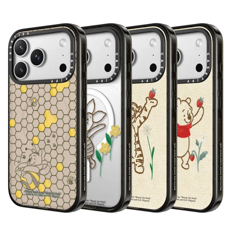 

CASETiFY Disney Winnie the Pooh Cartoon Series Magnetic Drop-proof Case for iPhone 13 14 15 17 Pro Max Air 16 Plus Protect Cover