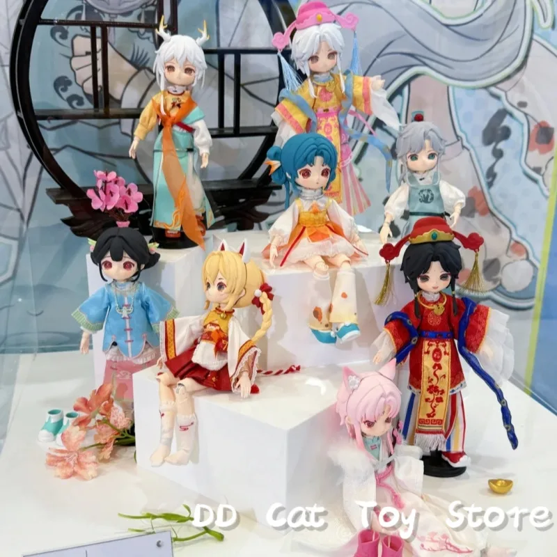 

Новая оригинальная серия Nagi Step Whispering Wind, слепая коробка Mjd 1/12, Коллекционная модель, экшн-фигурка, коробка-сюрприз, подарок на Рождество и день рождения