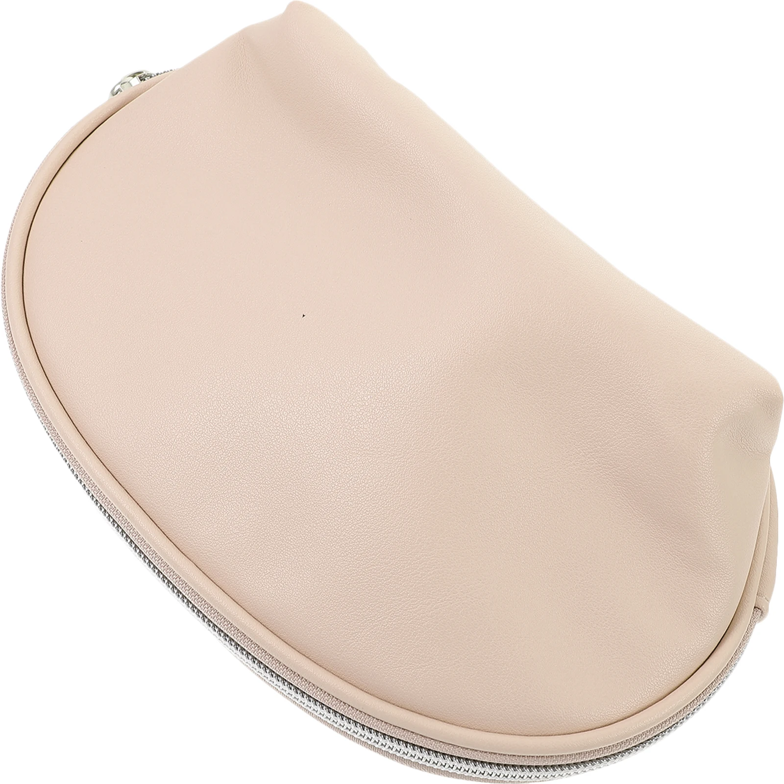 

Shell Shape Bag Large Capacity Travel Makeup Organizer Portable Toiletry Pouch Zipper Closure Lightweight