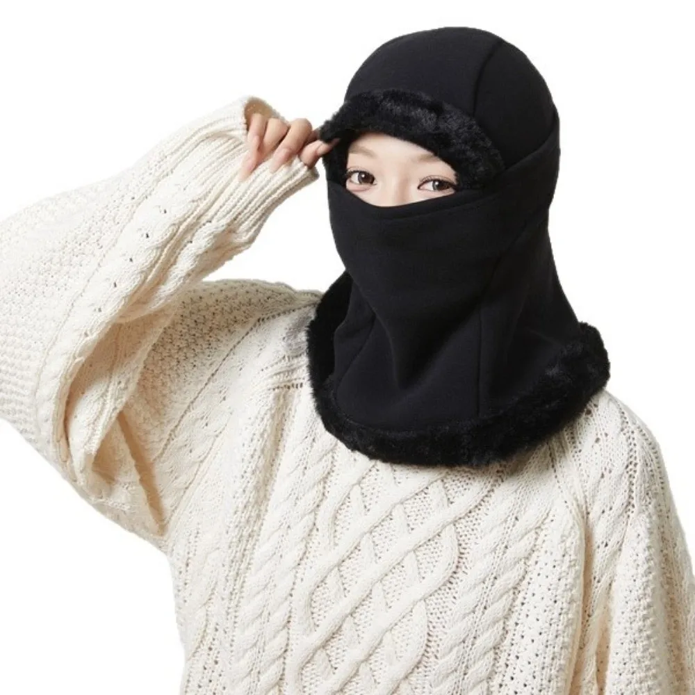 قناع وشاح دافئ جديد قبعة متكاملة مقاومة للرياح وخوذة مقاومة للبرد قابلة للتنفس ومقاومة للماء لتدفئة الرقبة لركوب الدراجات في الهواء الطلق والتزلج #4
