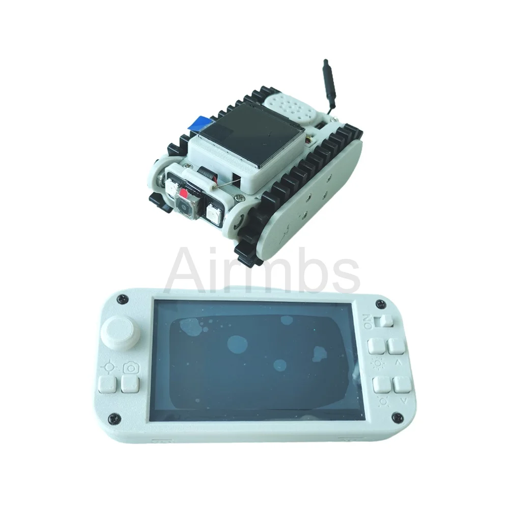 Pipeline Inspektion Drahtlose Video Auto Track RC Roboter mit Kamera Maker Lehre Esp32 Scannen Code Netzwerk DIY Programm Spielzeug